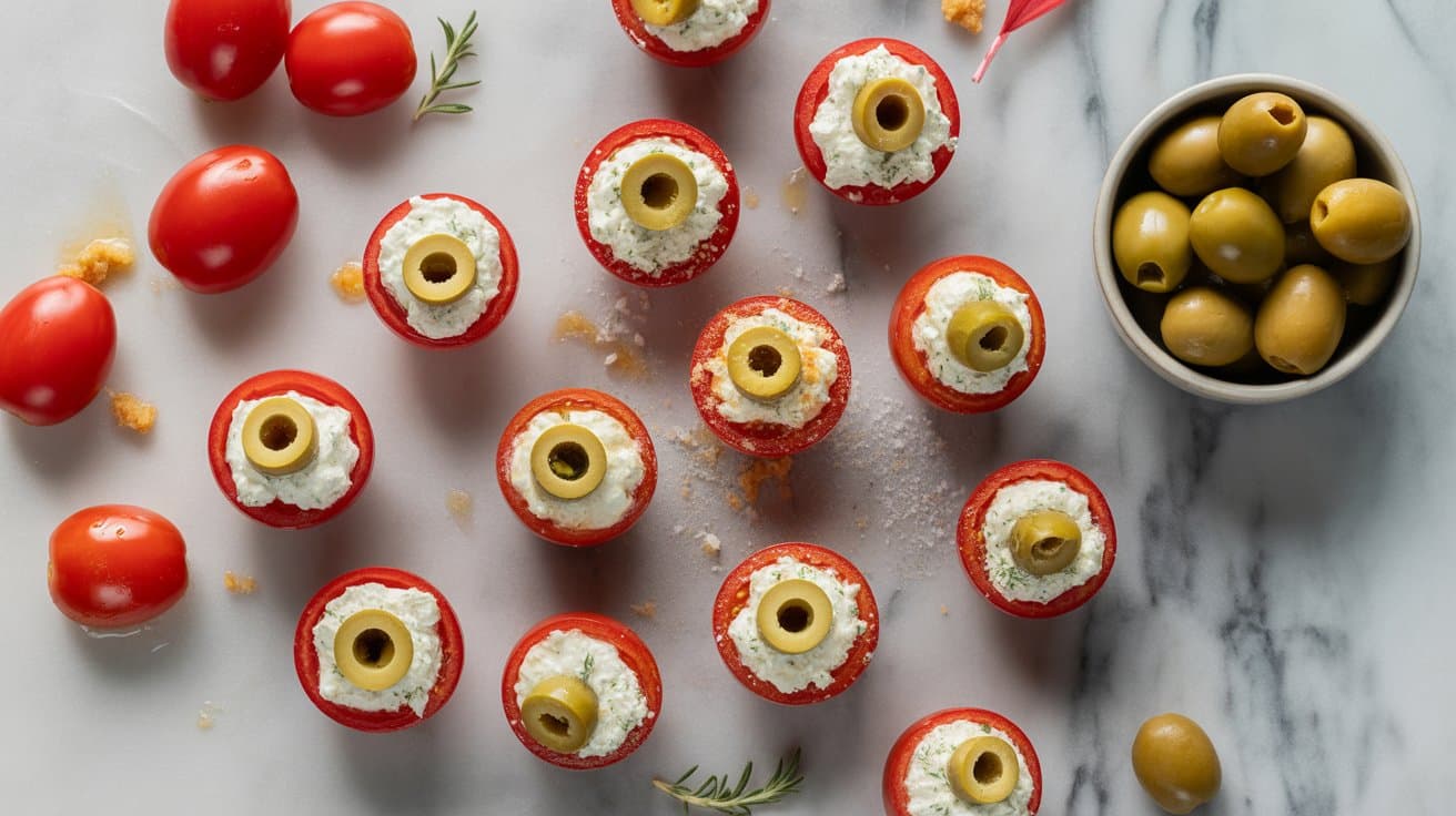 11 olive and cheese stuffed cherry tomat NbfLERuvT9GDPhP1XVlpsw 7sBjeLU1T eudKeWOOwi w