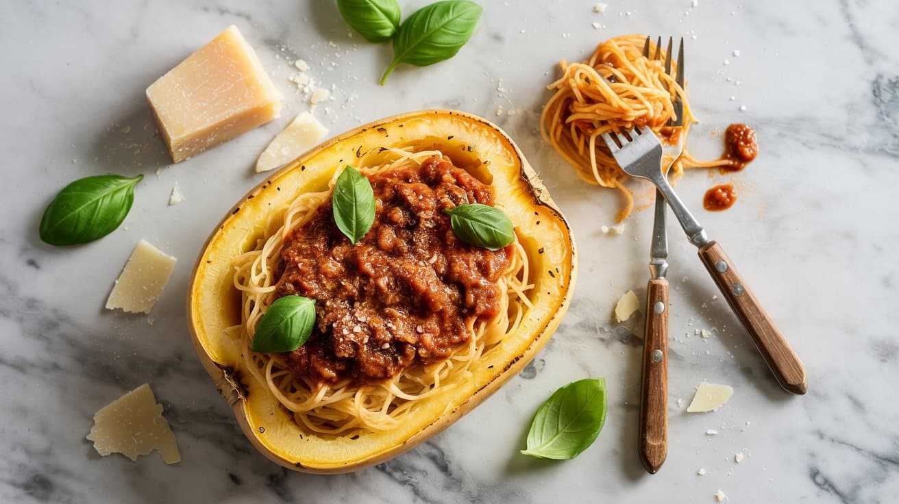 11 spaghetti squash bolognese a bright t nvIJiZG5Qc lzSkeZH8UrQ p3IoYbe QS2b30yqXwujTA