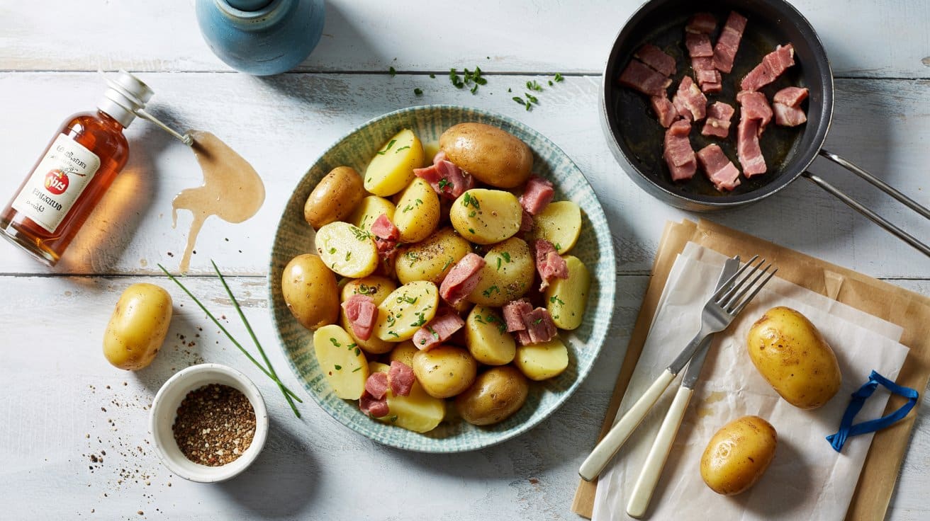 11 warm german style potato salad with a hGL5sCBpSoiNUVVtK29guQ BiARpOJcQGimC j4PUGkBA