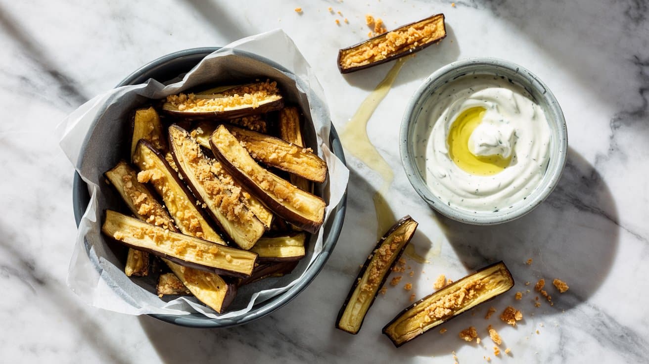 12 air fryer eggplant fries a bright top NtlFKnRbQ9OF5RnbDNRxWQ 3IuaAhqlRDuYUIdi7Nr0lQ