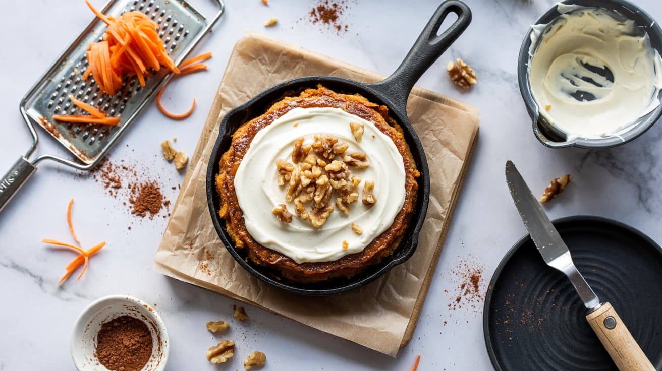 12 carrot cake skillet mug cake a bright OUccycFSJiVvOslNj2F1w 5zcsm2y9SuiKuKwz fLo Q