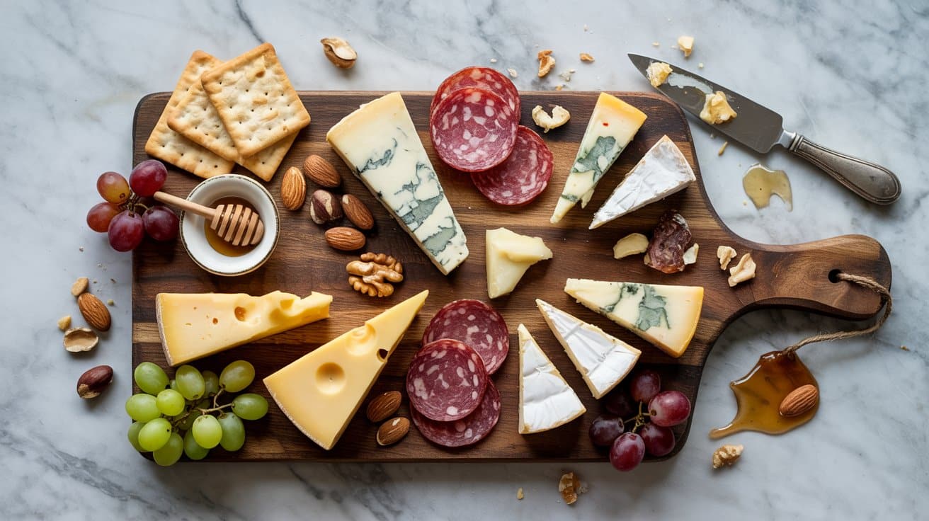 12 cheese and charcuterie board a bright G C aCVTt2vOUR 90zssA 88jpdtS4SGWIQ ZPRQVkIA