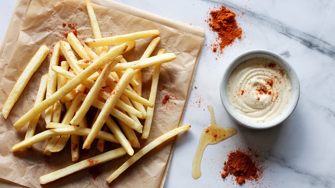 12 parsnip fries with smoked paprika a b iIrOXHQMQs2CVkbMJUWU8Q LrXaukPLR92yQEZ86uIbMg