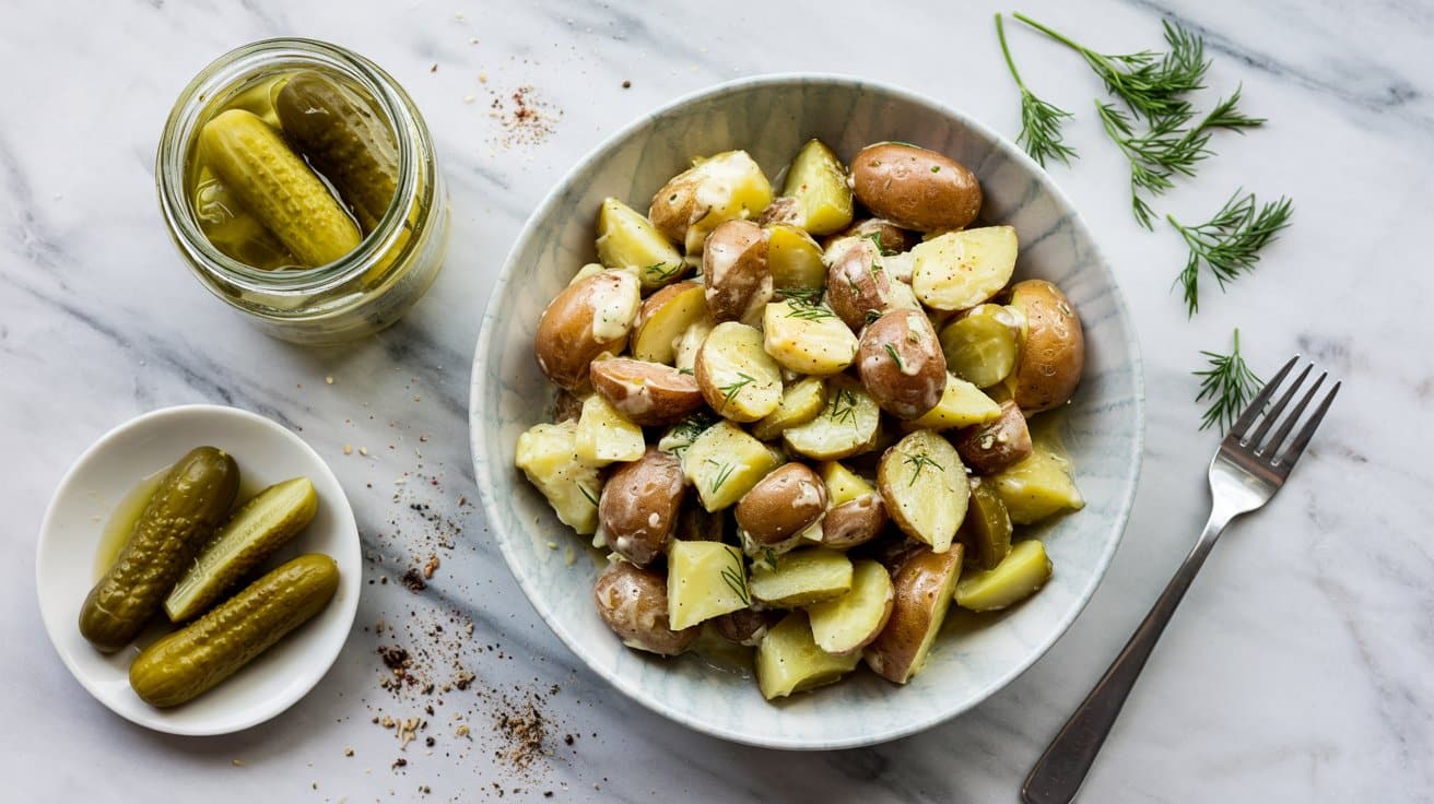 12 potato salad with pickled cucumbers a VWBg7x qTjiCB58HlkkyfQ LSljiYFyS6u5ZiCDPLNjbw