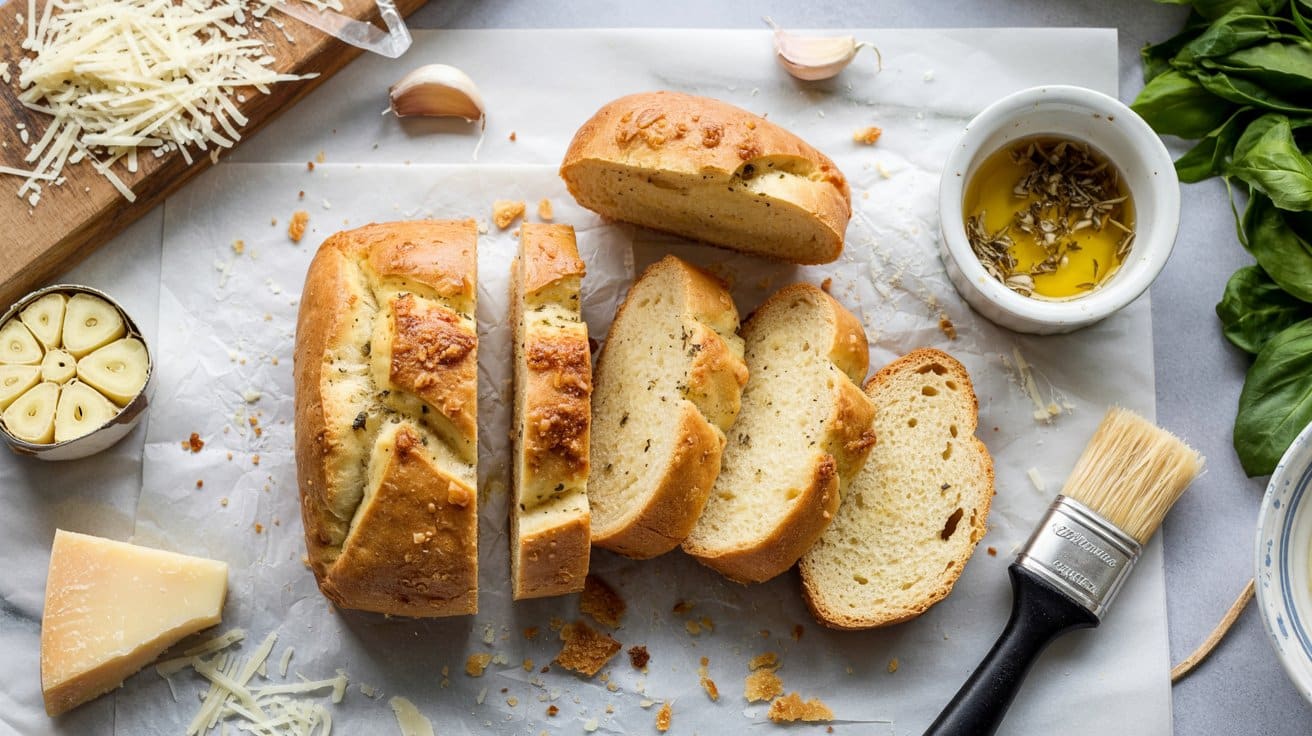 12 savory garlic and parmesan quick brea Iaq3jajkS1SOWMP7mlCvgg 3gzaP7HhSNuVupH89U3n3g