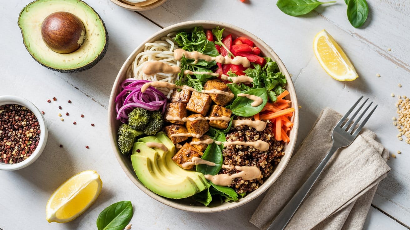 12 vegan buddha bowl with roasted tofu q IOr6ennZTJuSh8v5WvdGhw d3q60ebrSVWYXv7h Sq 3g