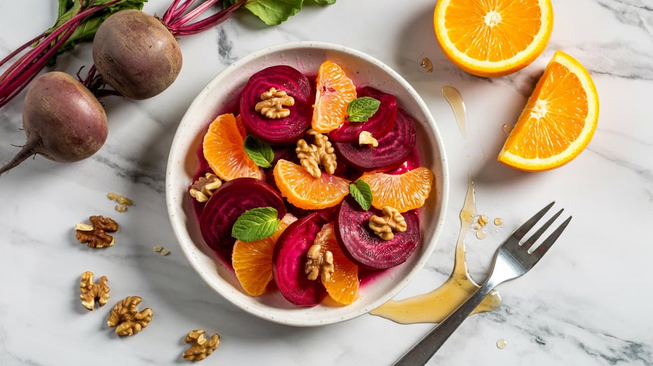 13 beet and orange salad with walnuts a G Czs0ZjTy6RINo5NzxFGg ZHFxlhmQo28hOlsfnJ96w