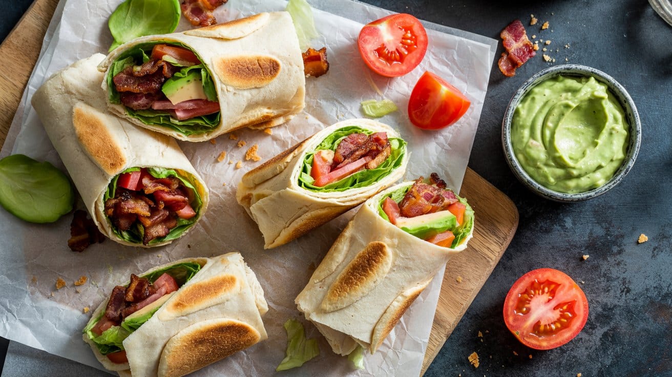 13 blt wraps with avocado mayo a bright OswQSyYYT42zuslIZ5EapQ VTOKMYcWSgu2EARU3TmtbA