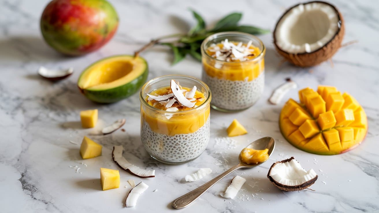 13 chia seed pudding with mango and coco iYy4OFqkRweZlYYi9VFx Q ch9CHnBBR0WcmHkMIGRRrA