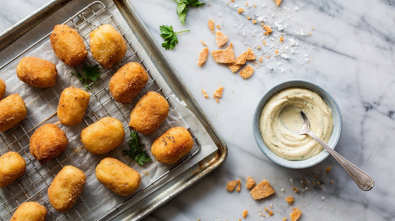 13 crispy potato croquettes a bright top ZMd9gOzjSOWHtppNREGjmQ qYdS1YsxRCKfWWD0fqZpFA