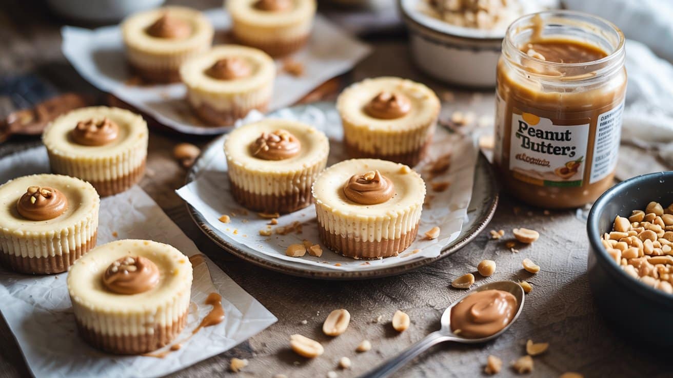 13 mini peanut butter cheesecakes a brig ePLjTxubRz6GzHWcsCHHJg cHtg l0qQqGLlKQM9VdKNg