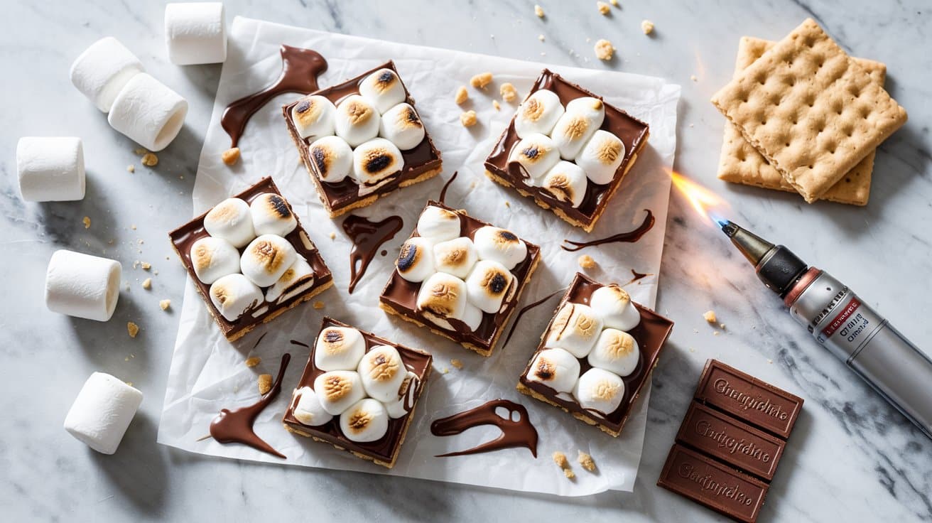 13 no bake smores bars with graham crack VPrT8XeeScy7oZOx0dH7eQ ji Wjze4Qm2gYLacYhE37g