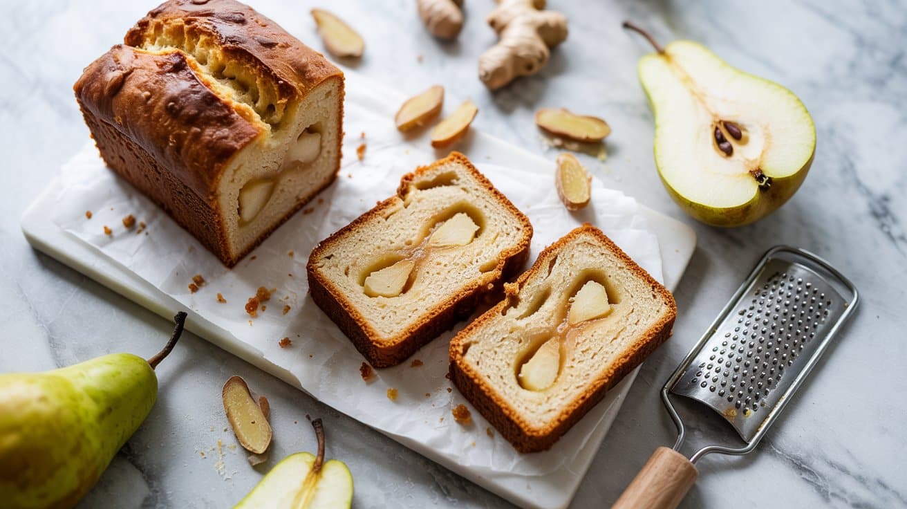 13 pear and ginger quick bread a bright 1xW20tTHShyL9NLCQjukBg oYSaHRxBSrGtquSv5EDlOQ