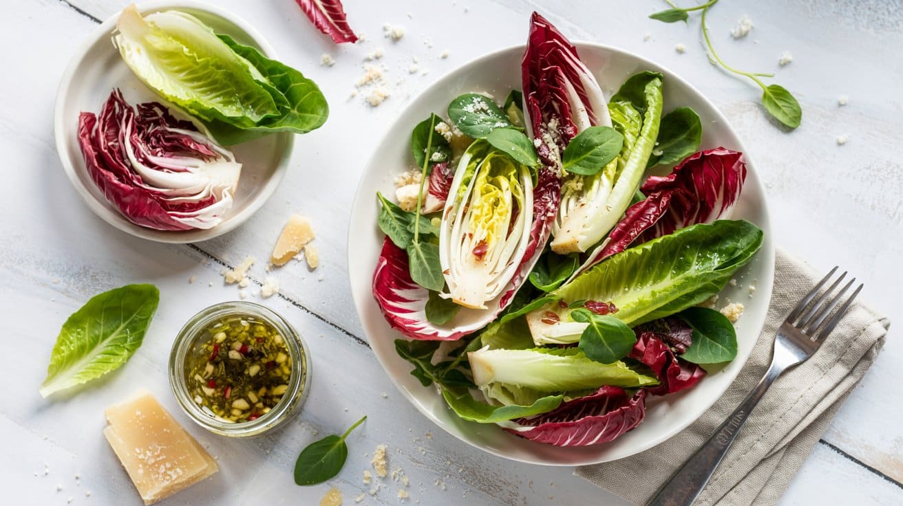 13 romaine and radicchio salad with herb cPvsO1RTQke0YWmrg RB2g 7EBH L0kSjKrSM3Rab386w