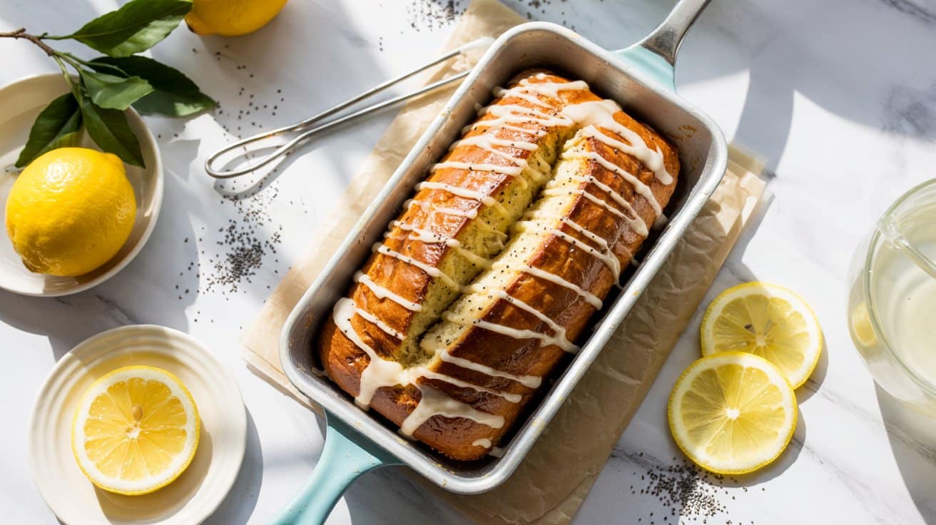 13 skillet lemon poppy seed loaf a brigh 9IaZ6SswQ4OLnhYyE4gKcA 4tfQcesJSriJAMsecoyx1w