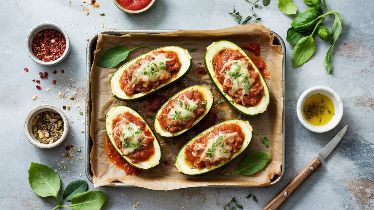 13 spicy turkey and quinoa stuffed zucch MQRWWu1tSJSEMVw5DOw1OQ WZU5YSnqFPLO4U9Botw