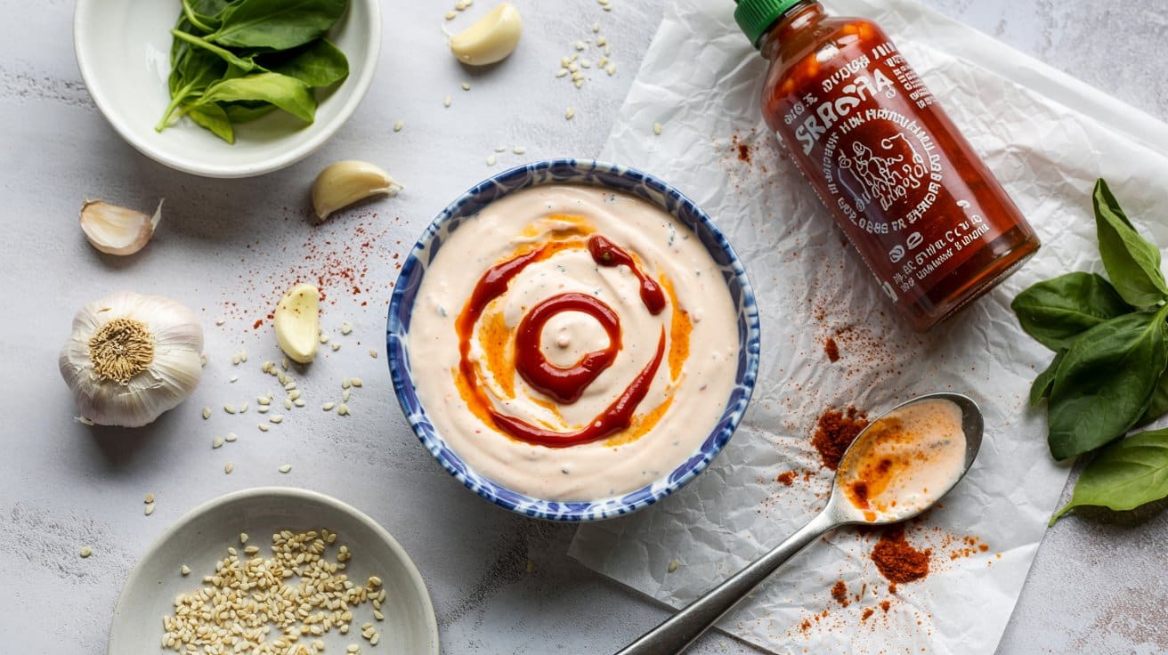 13 sriracha greek yogurt sauce a bright smQ2R 7mShSPX5BVVWr2vQ pAbD4bxTRJi7Mm03BJ jaQ