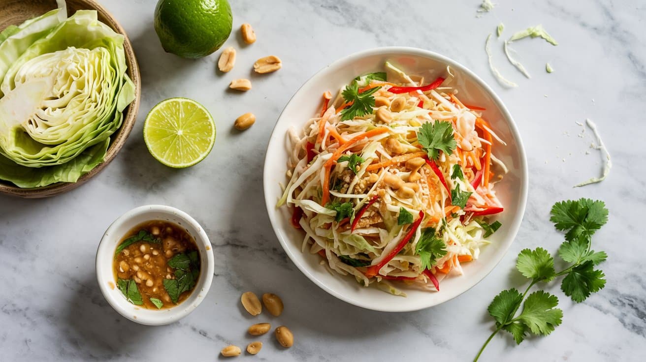 13 thai inspired slaw with lime and pean FSzB2PsQEGT8UTuwGWn4g t5 ky S R2SPDQ2ZjEM5dQ