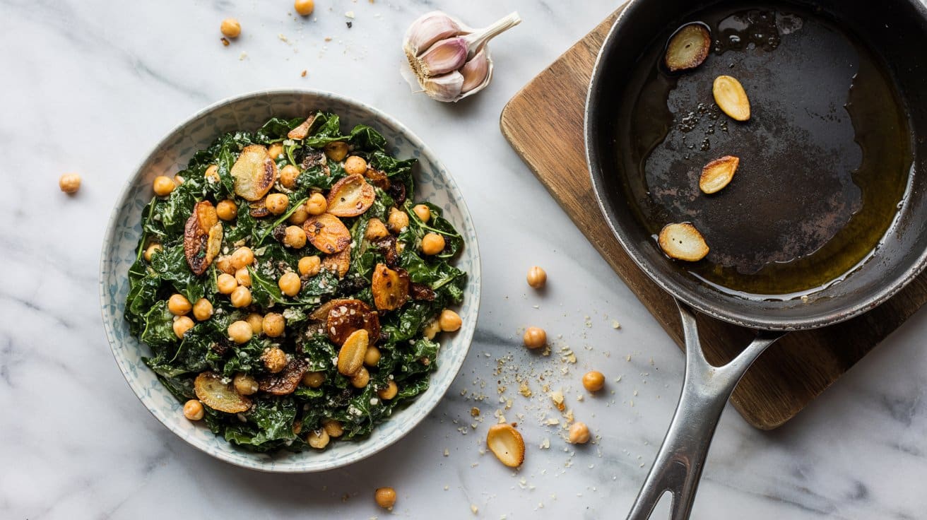 13 warm kale salad with garlic and crisp quK5gOBQSdKEDnJk9RDFrQ eK8szw1BQwugLniZ X Hmw