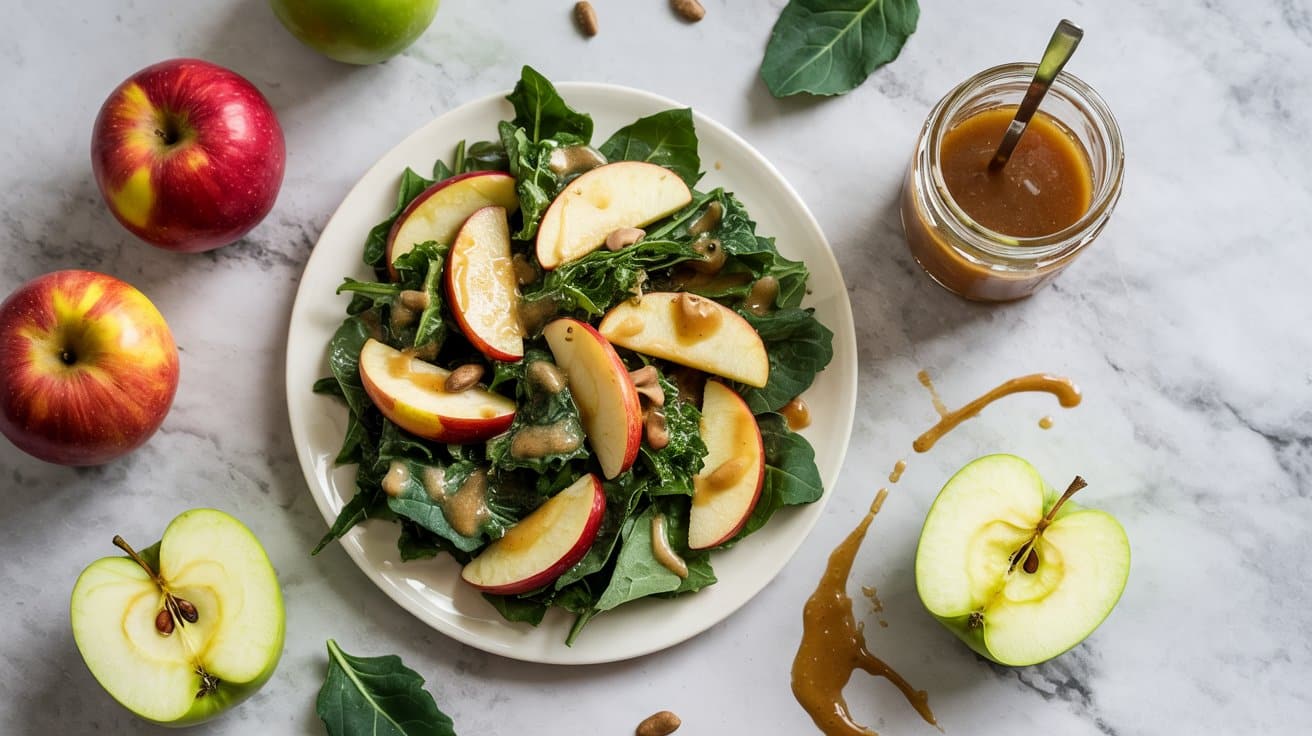 14 baby kale and apple salad with maple agBbzC7yRFKXff8rRJcIYA BO0mp TYSi Q1YKGpySG5A