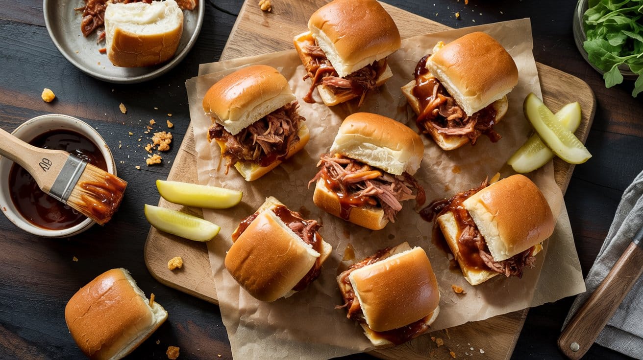 14 bbq pulled pork slider bites a bright h5RDH 18QeKWGDin4QgjlA tVFENDEFRUmtw 30BEXhog
