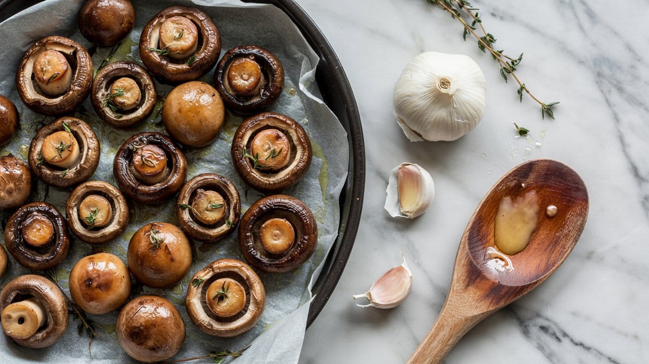 14 caramelized roasted mushrooms with th 9VeViITeT9WJuE5wuXZxQA p135qi05TqSbhFPDEmWclw