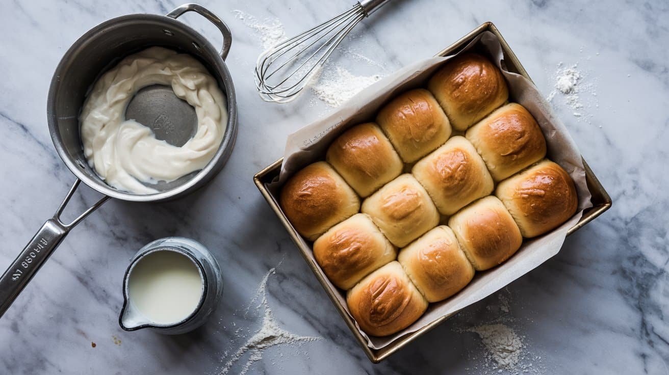 14 milk bread rolls tangzhong method jus cCFT3UvfTrWRQvAwxZIhwQ xqtczDyLSG6SZjc3yvLbyQ