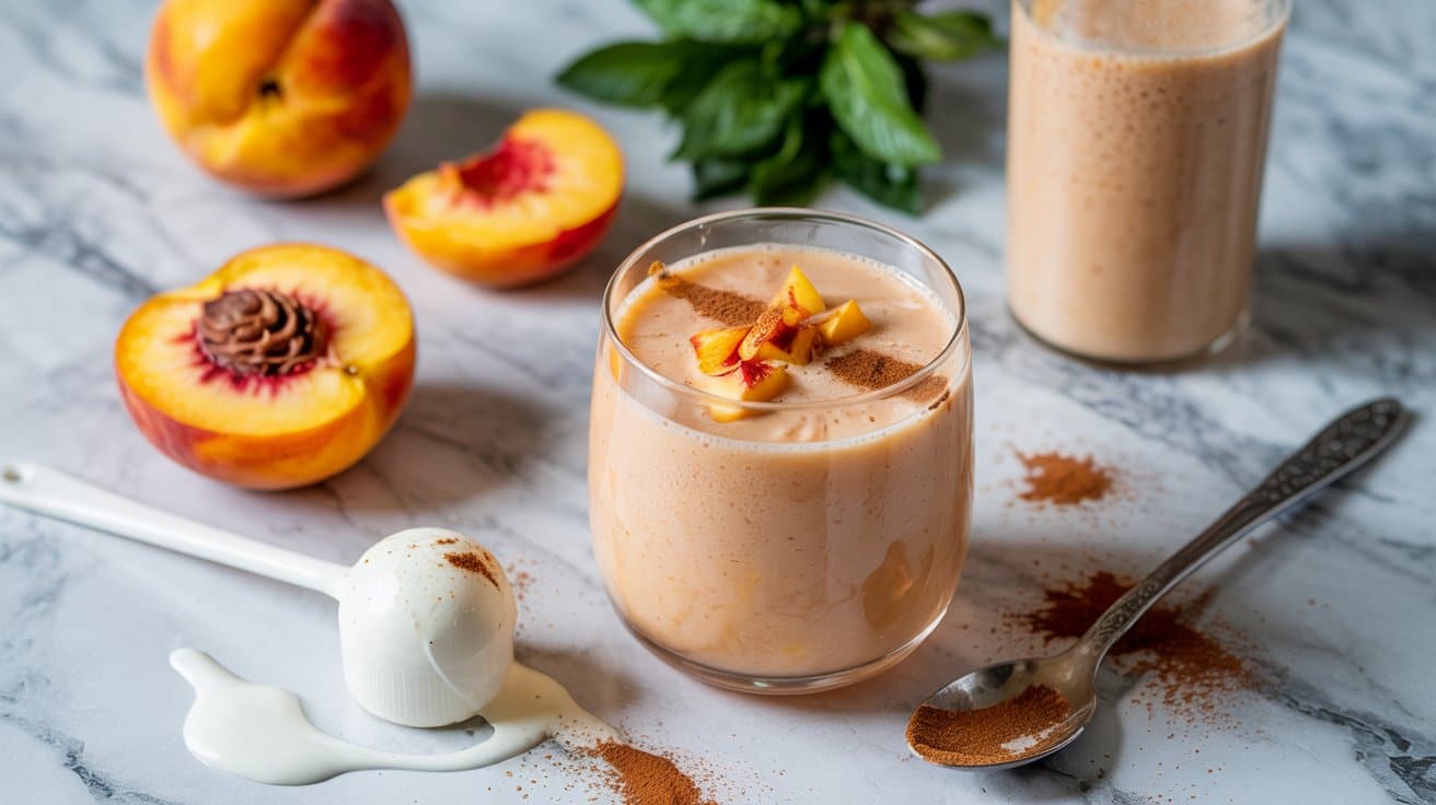 14 peach keto smoothie low carb a bright Oklt7eSMSWW7ObEb231ANg gNUUhk1LTLqMxajc PNzZA