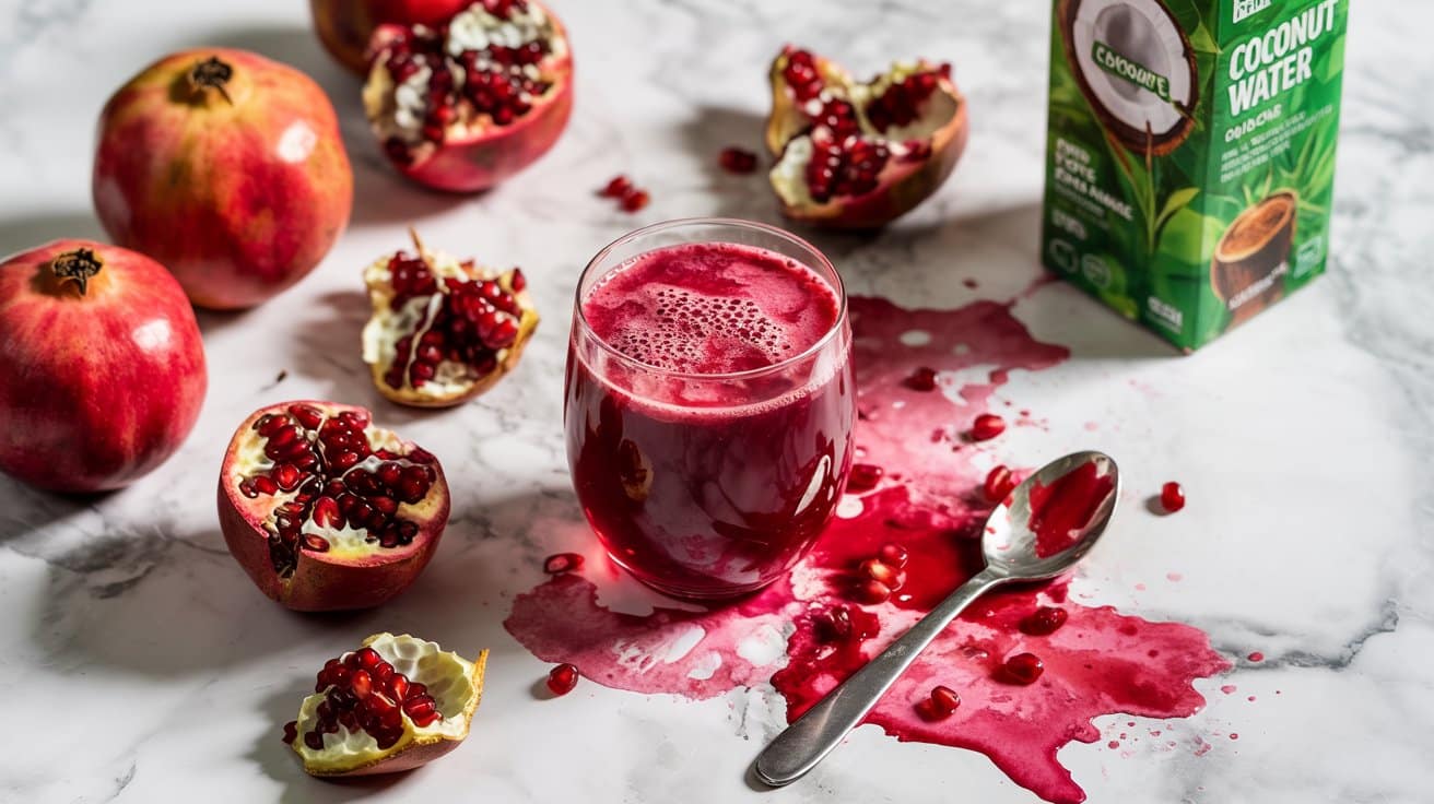 14 pomegranate coconut water punch a bri 6LSpal3sQyOrV1DCFEg sg 1xT54NzcTICHhRylDYxWaQ