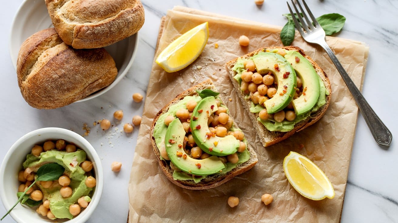 14 smashed chickpea avocado sandwiches a VR6eszvzRveH69xTazosmQ Ys GOBUESSa3AYwrWas7gA