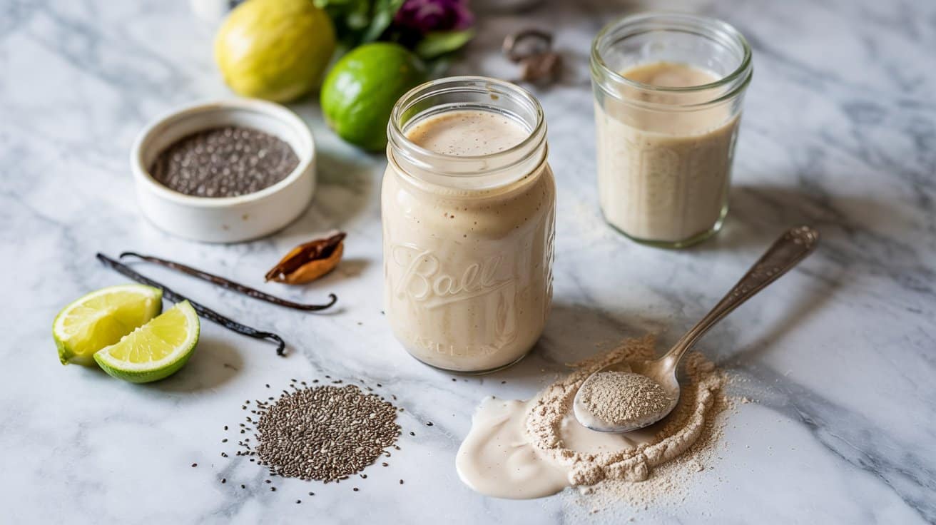 14 vanilla chia seed protein smoothie a NKVba0EUR5iYeT6VPIogdA WpL1uSJJQJCAftgfMJafgA