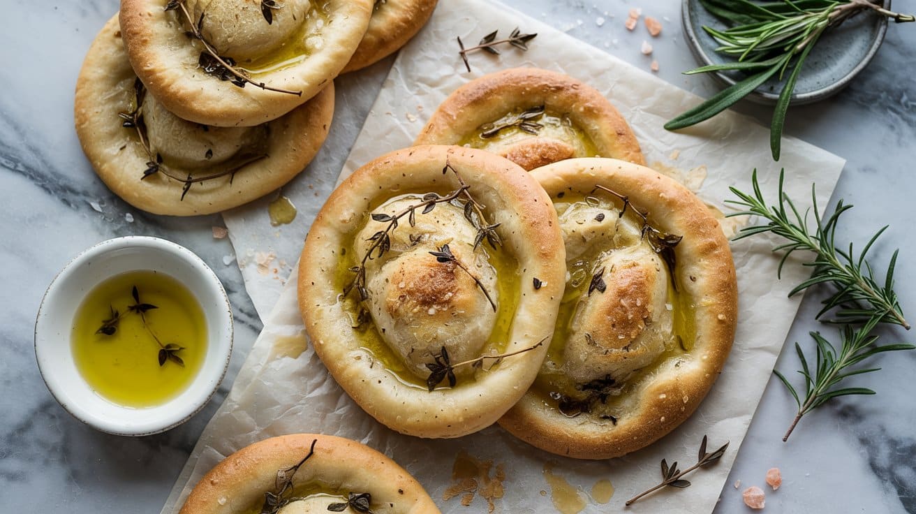 14 vegan herb flatbread with olive oil a O3YNzdHWTtGsmZUtwzTLCA 5xuN5vjTQ5G4h87C 75fTg