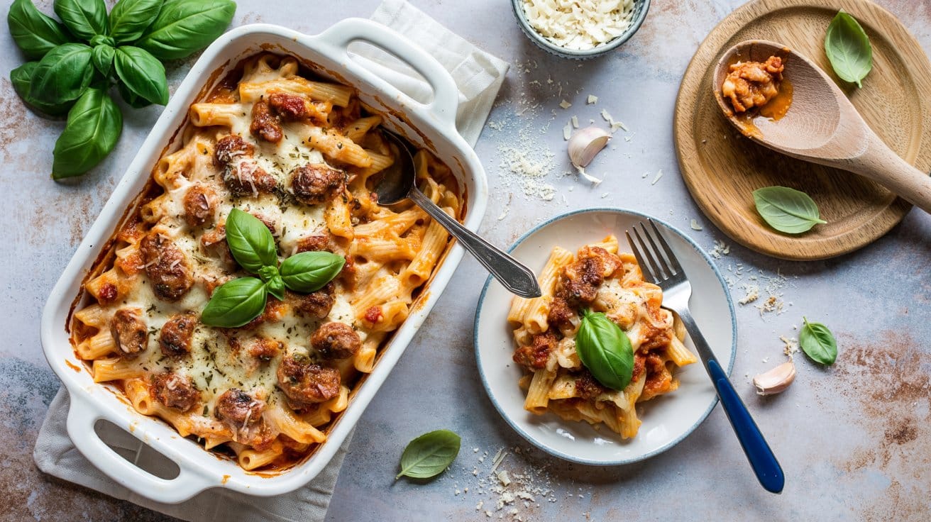 15 baked ziti with italian sausage a bri gB6UZX3gSp2ZWni1TjppFQ ILLSB fxSt Qp1DSf76jHQ