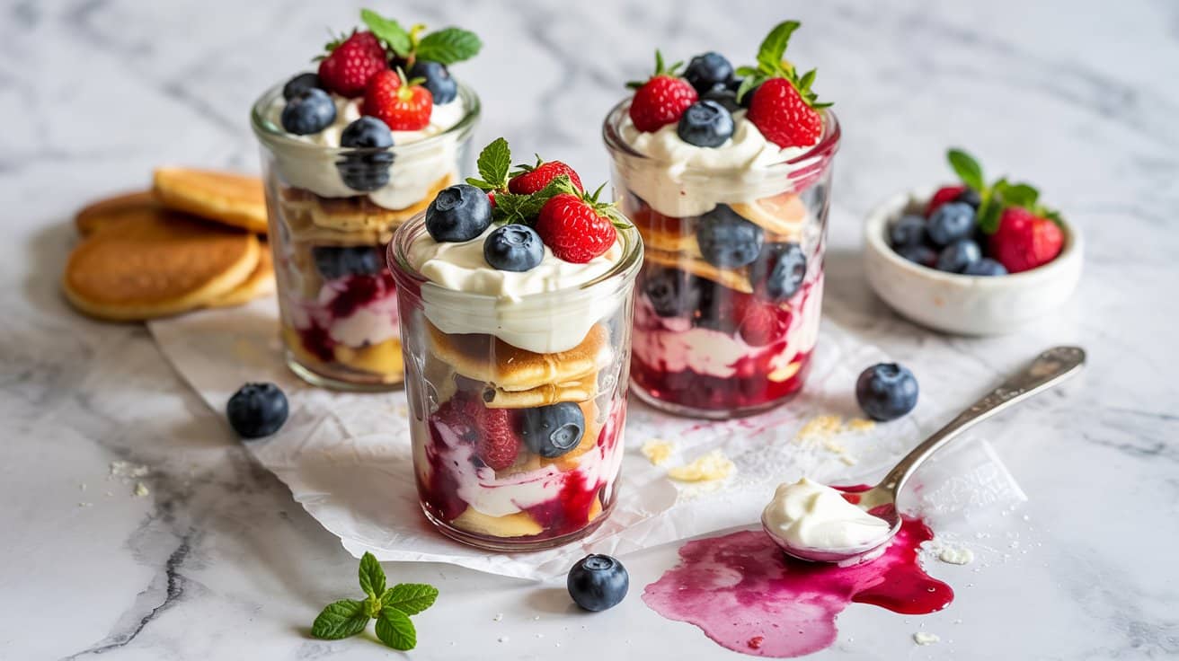 15 berry mascarpone pancake parfaits a b 5ruTOmk QTuDZ5Oct9izfg uad18YvNTJe9qS5 wxzlCw