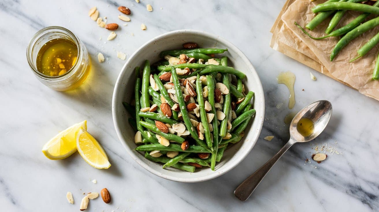 15 green bean and almond salad with lemo hm8jAi 3R1WcNCoW4JNH6g vxcyLarlRMyF9k8jhZhZ2A