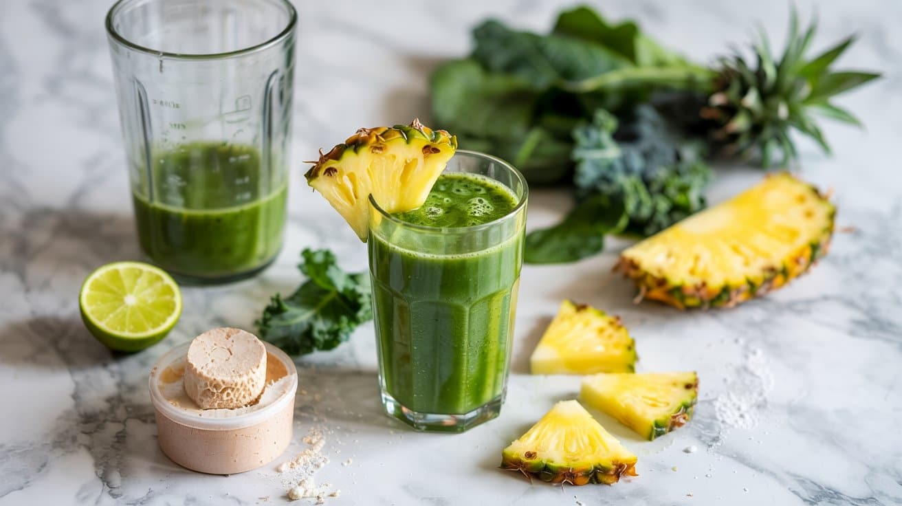 15 kale pineapple protein smoothie a bri gM93jw xTqu EmKOqGEoxQ TTYqF36vR1u7mA7pCquyIg