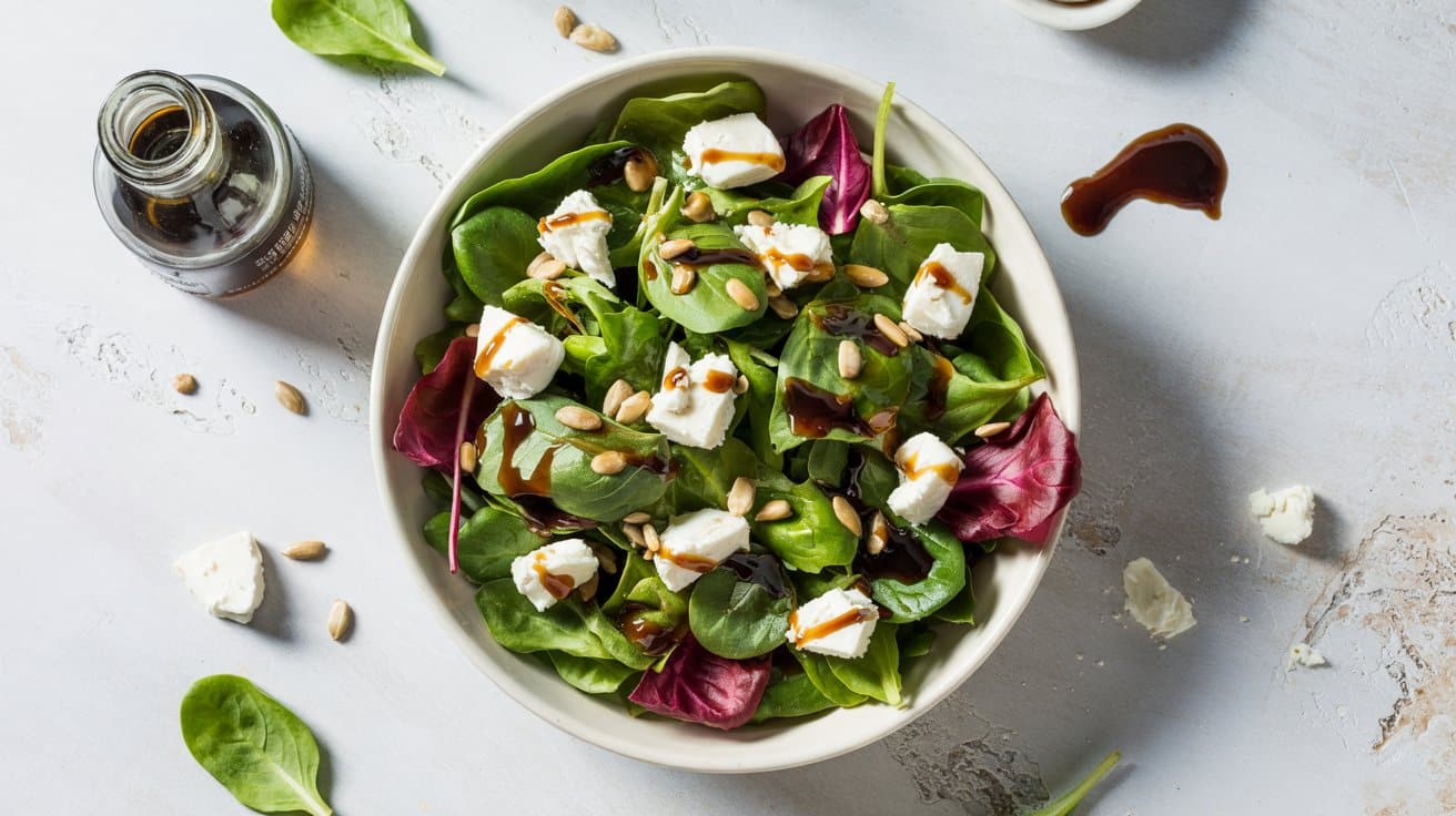 15 mixed greens salad with sunflower see hrr8MrTvREmHkfr zA FOLY1IygQ0ipQssUJJFY8A