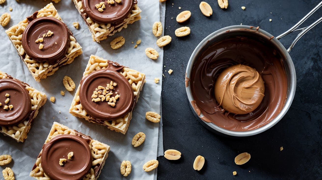 15 no bake chocolate peanut butter rice 8YDvv1c TZ20eSG0Csv4bQ J3OHMZSFRtqvVcr 2jL Hg