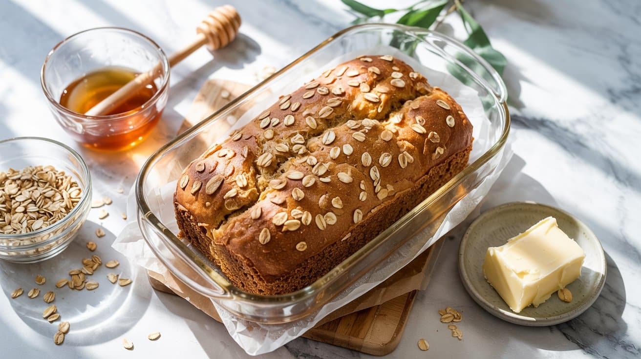 15 no knead honey oat bread a bright top 9oMUU ZJRXO44LTQ7sWzRw qcPNg34qSvKw 10zklHNkg