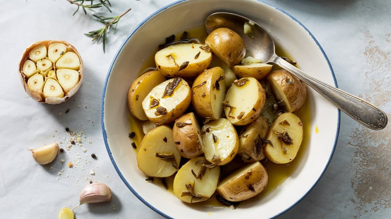 15 potato salad with roasted garlic and kyCgylLbQoaw7L2KXb9NXw EfpXxVJFTyCmgeBr4Vf9WA