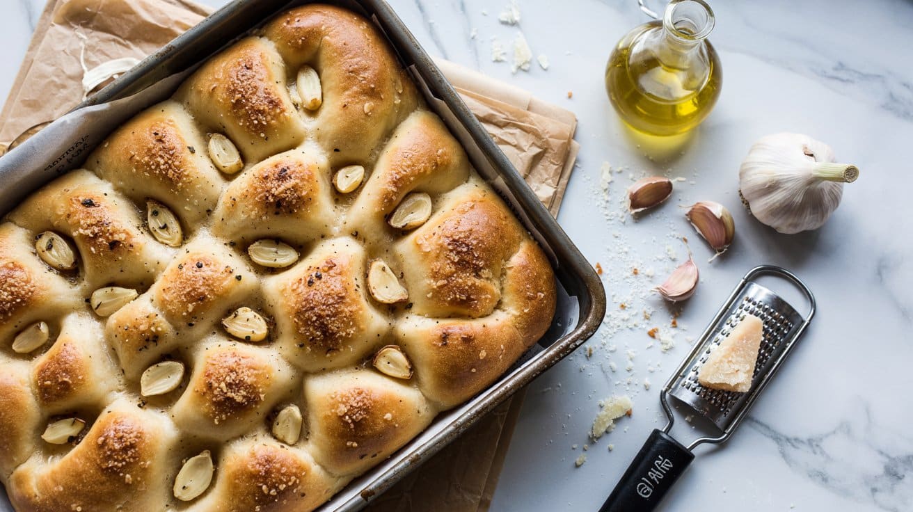 15 roasted garlic parmesan focaccia a br zdz J1XFSK 96z9sv4dDUg uj6Fd U8TeayS8huuW09QA