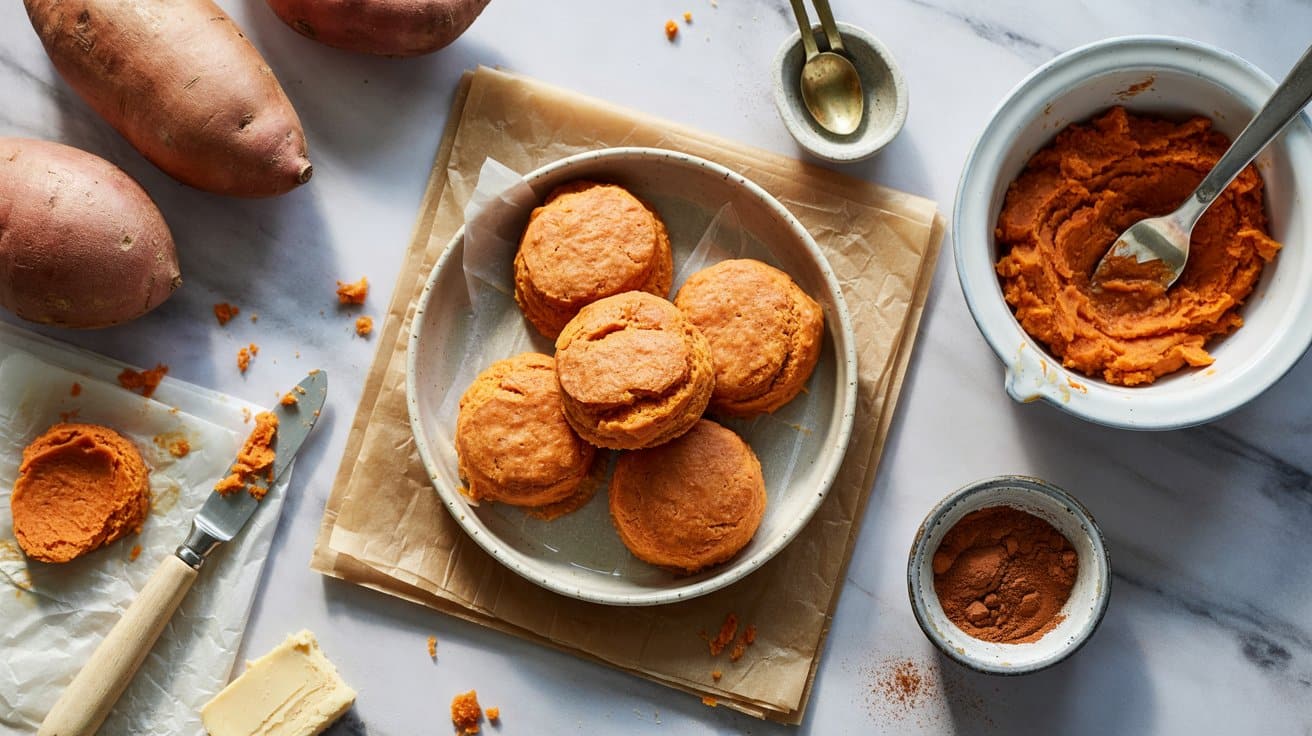 15 sweet potato drop biscuits a bright t O4XJgsVDTJiZOR9R6CVuSA xpsrjQuaTSa4pRiiXzRrvA