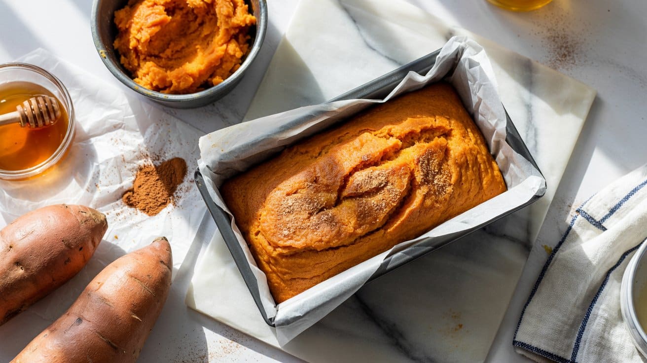 15 sweet potato quick bread a bright top STVgD7jJR8KLQKmtjHvk A tMo9 CuIQyaR8Cmw5wMxlA