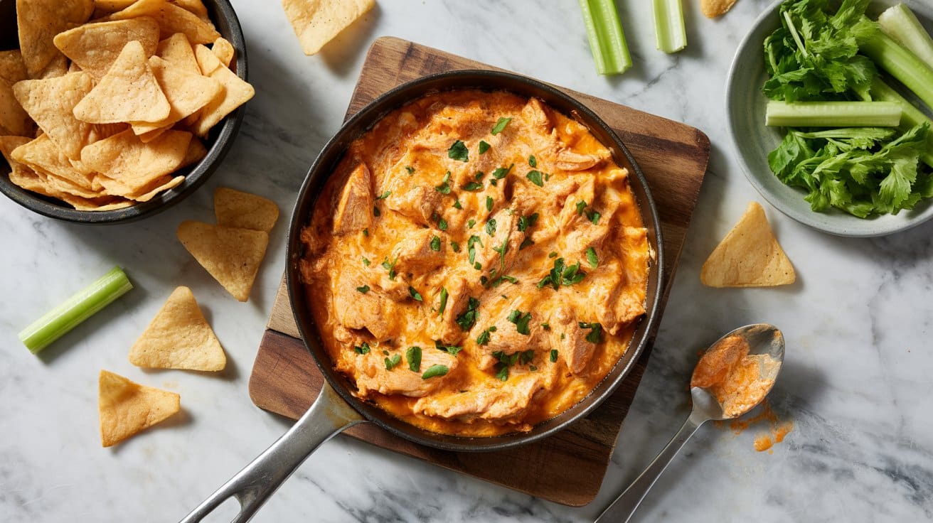 16 buffalo chicken dip a bright top down IbwAku7ASGqn9JORWP 8cA AREjH81BTxa0AGdvcmDkcA