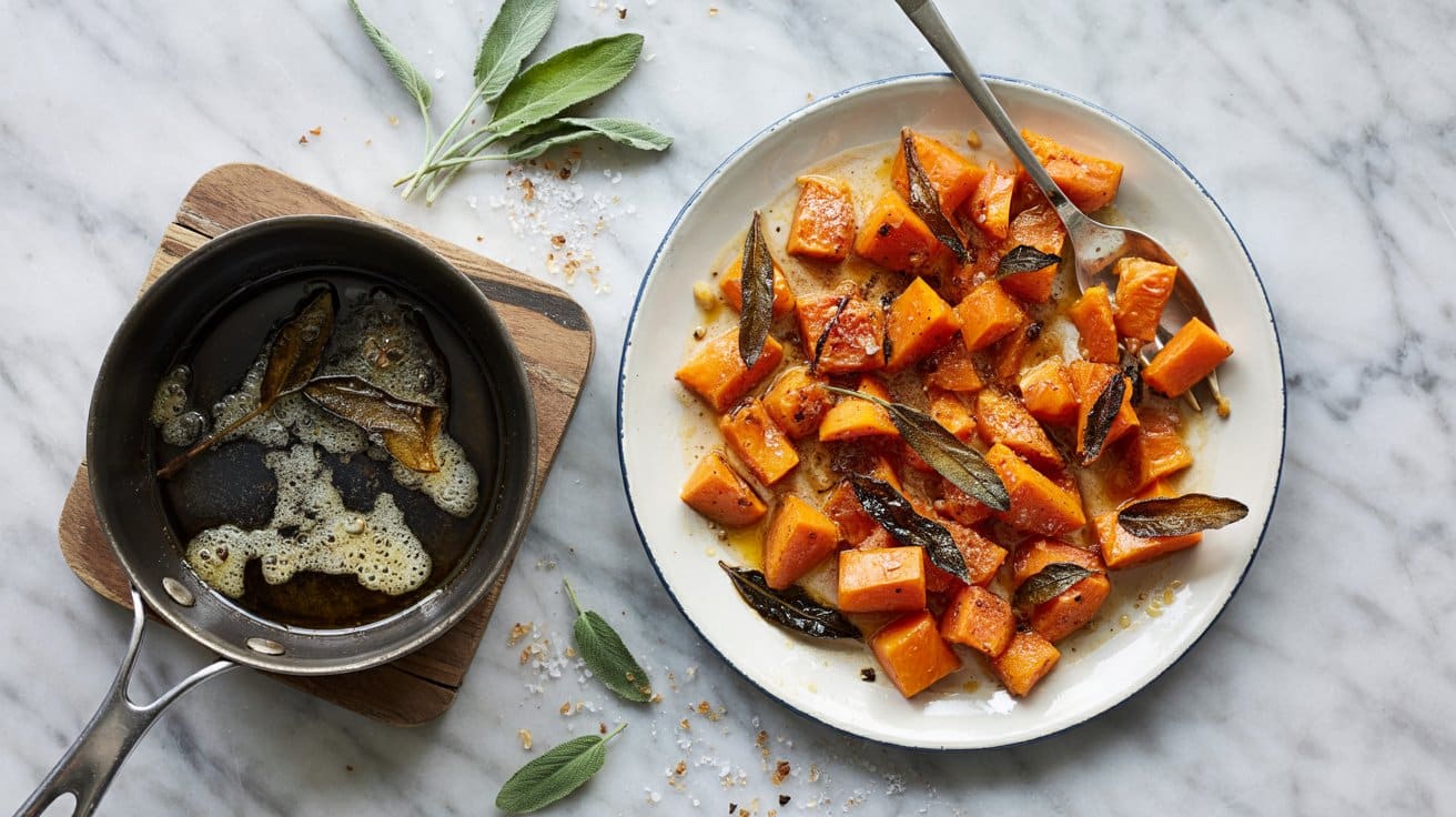 16 roasted butternut squash with sage a gpMtYkfMQDGOvEPTLMcmsw Ezpw5hvIRSKSjzOs Gr1uA