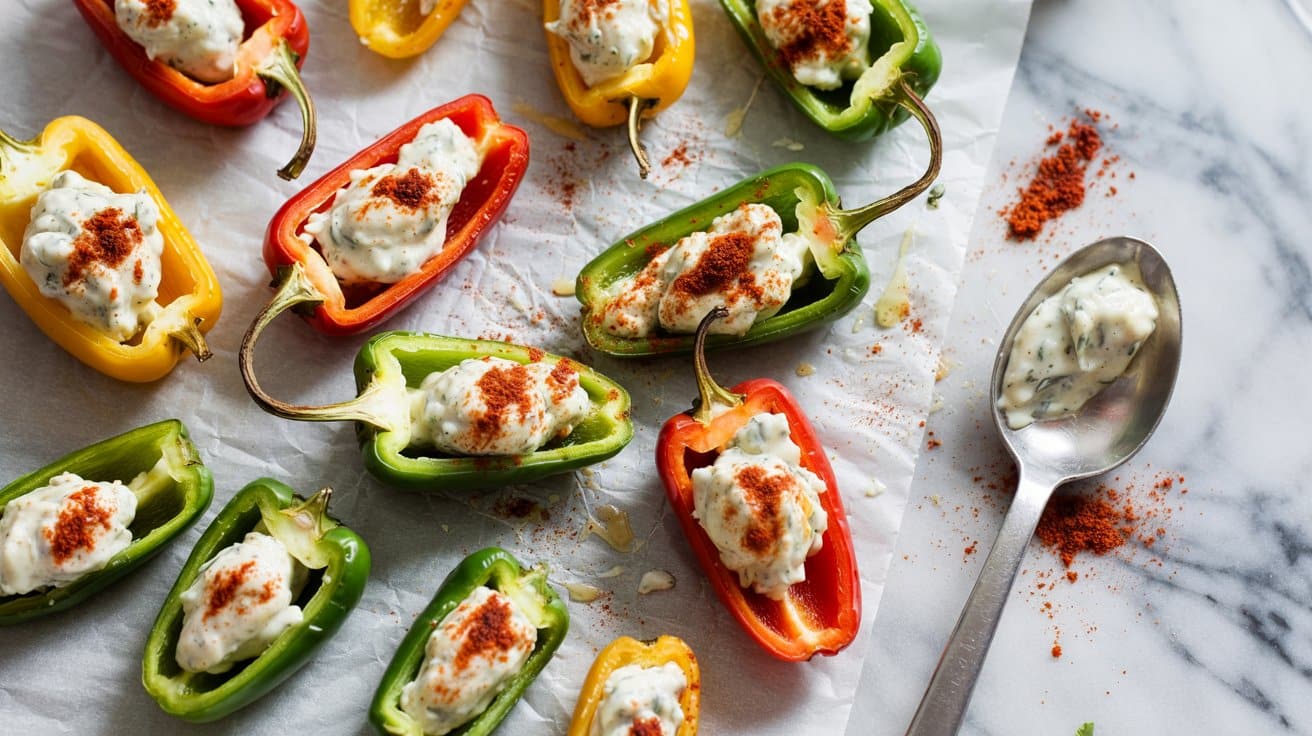 17 air fryer stuffed mini peppers a brig V8AHic7fTxGw0B 9 OSR2g zw3uPwe2RzqefIy 7o5pag