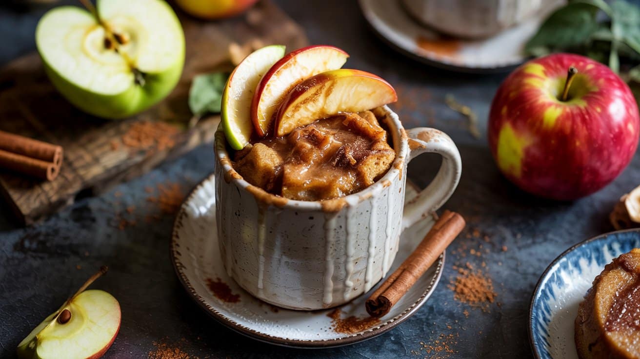 17 apple cinnamon mug cake a bright top i36pxB5nQMmGqNSa0M4p9A v18KqFQnRsu79PnyntXr5g