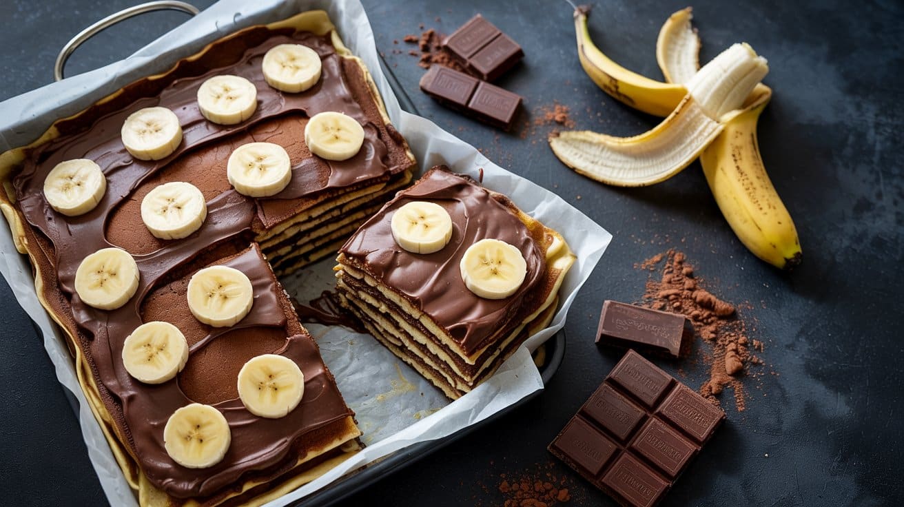 17 chocolate banana pancake lasagna a br 994YL 9sSf VasZw2MR33w L4x ExvDTTW KSHvMSsR5w