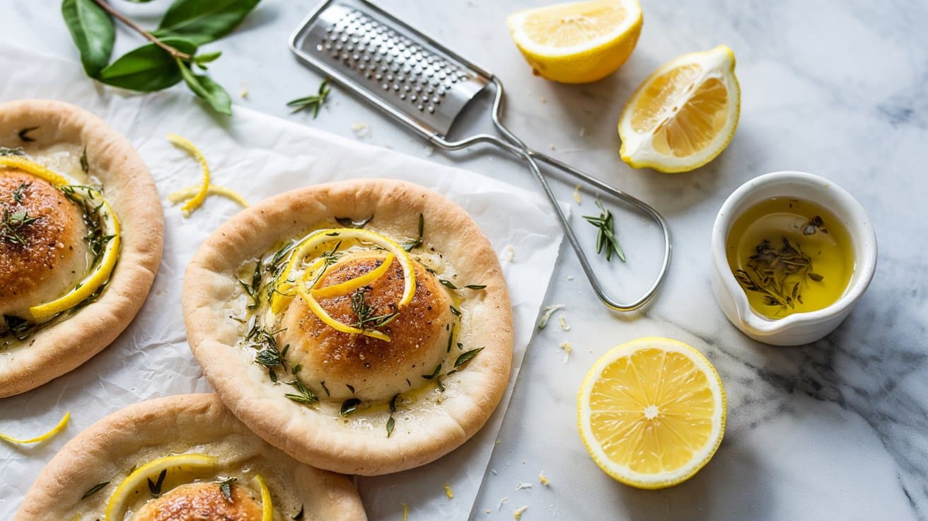 17 herbal lemon zest pita bread a bright ye2Af DhRvOREA7ZyY7k2A h r2PjVpQses3gM4tJSAug