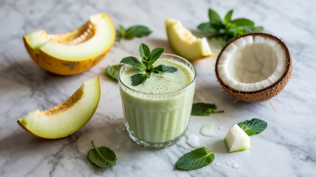 17 melon mint coconut water smoothie a b V1oFOs14S2 RL xqOROd3g celqL2BkQaWeNMosSniKdQ